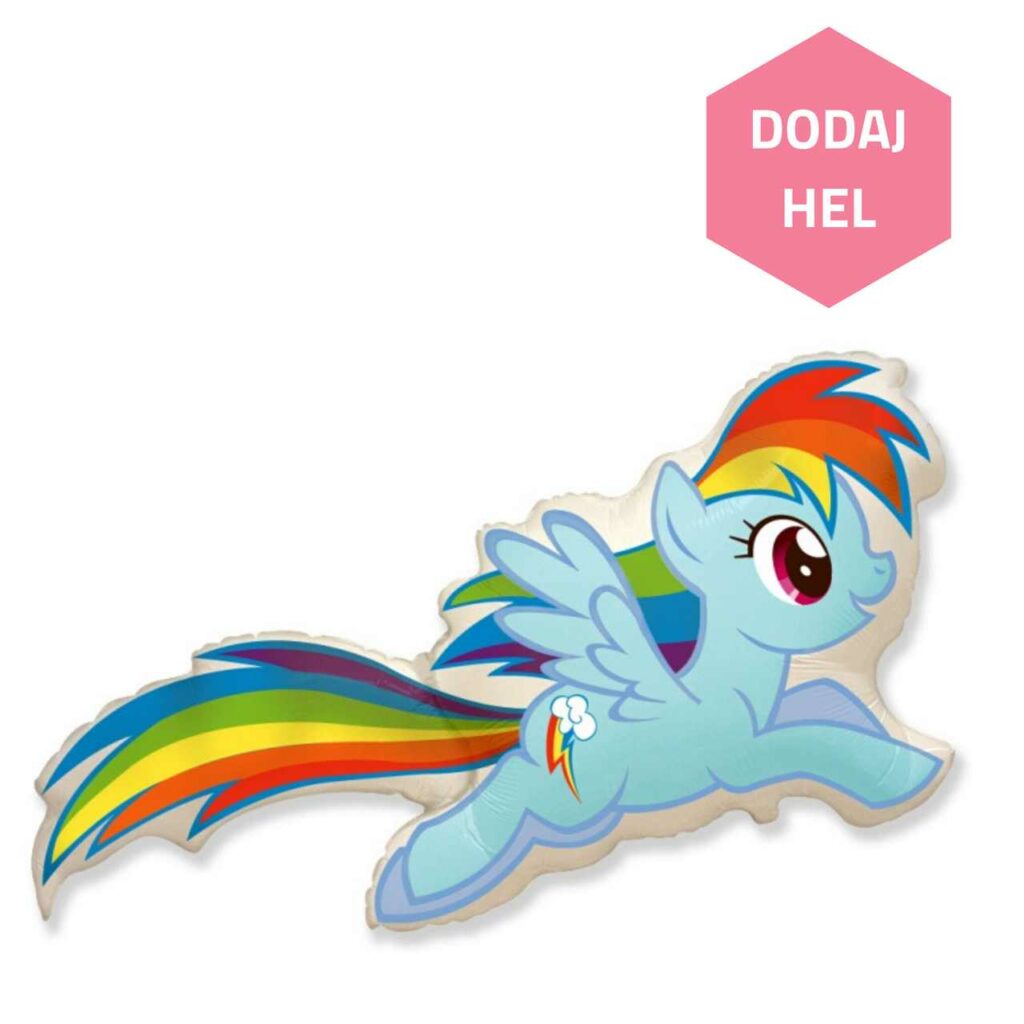 Balon Foliowy Kucyki Rainbow Dash Cm Partyspot