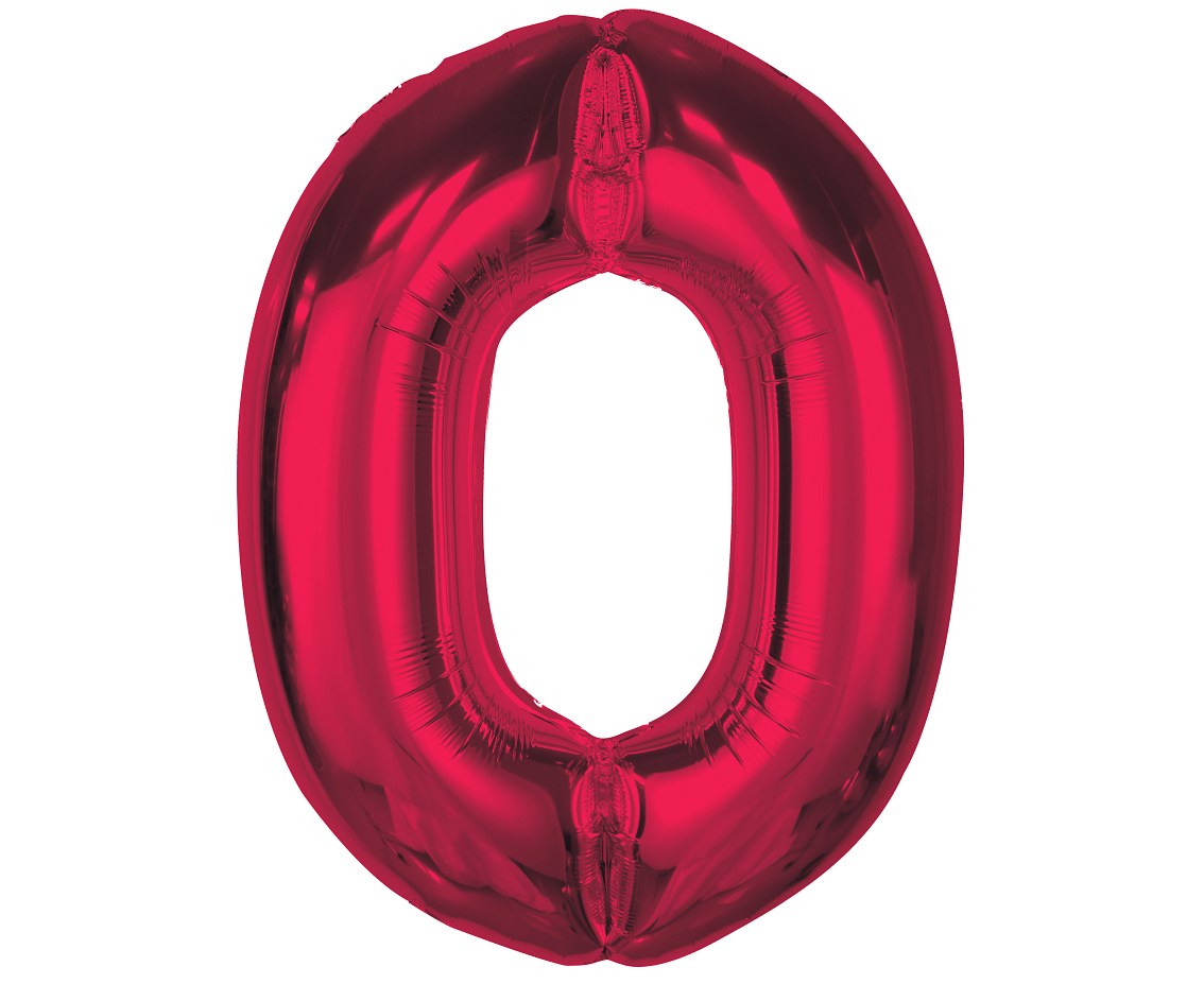 czerwony-balon-cyfra-0